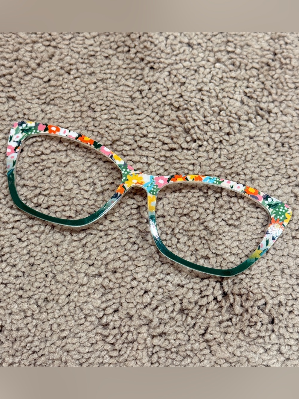 Floral & Green Pair Eyewear Wanda Topper
